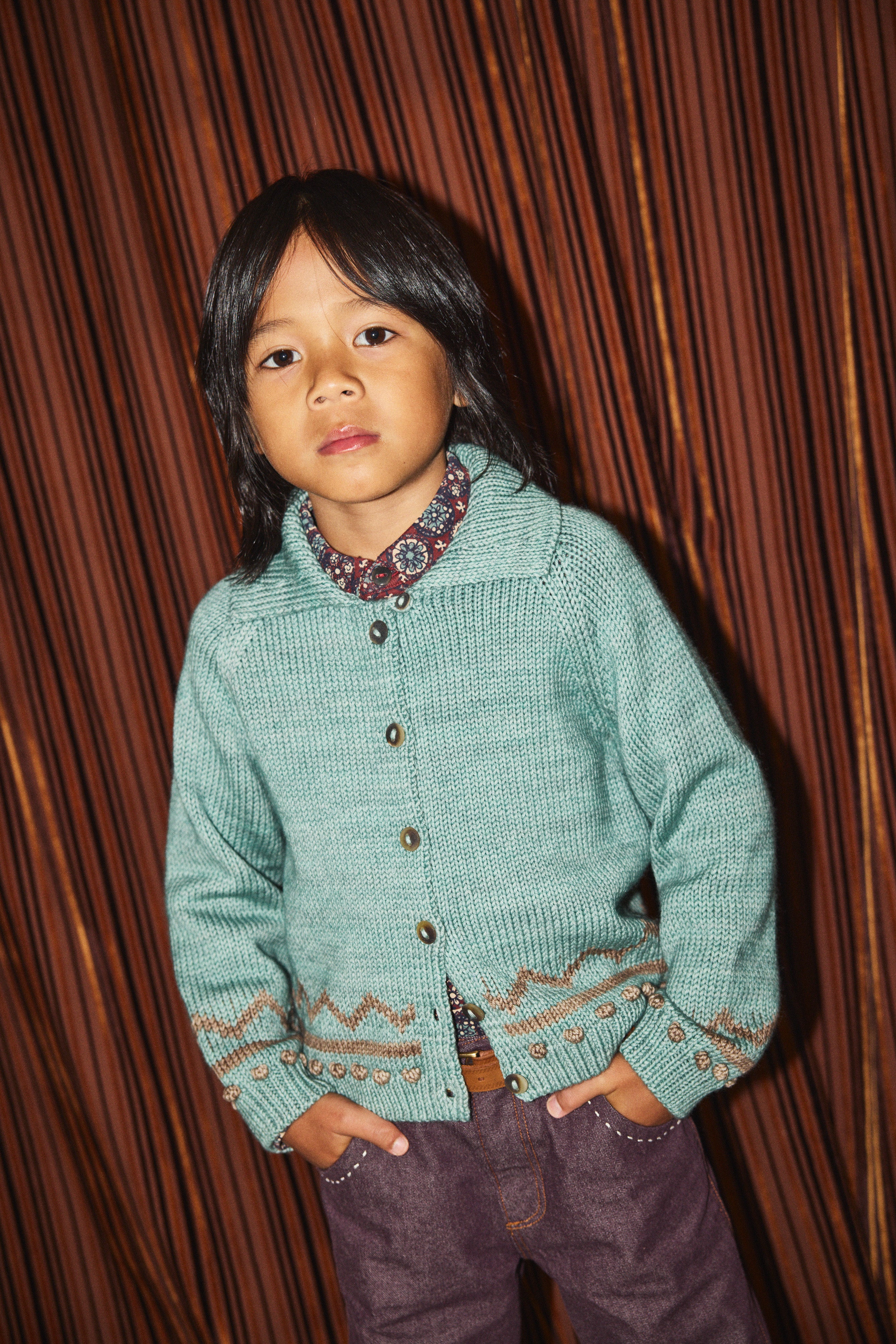 Zig Zag Cardigan – Misha & Puff