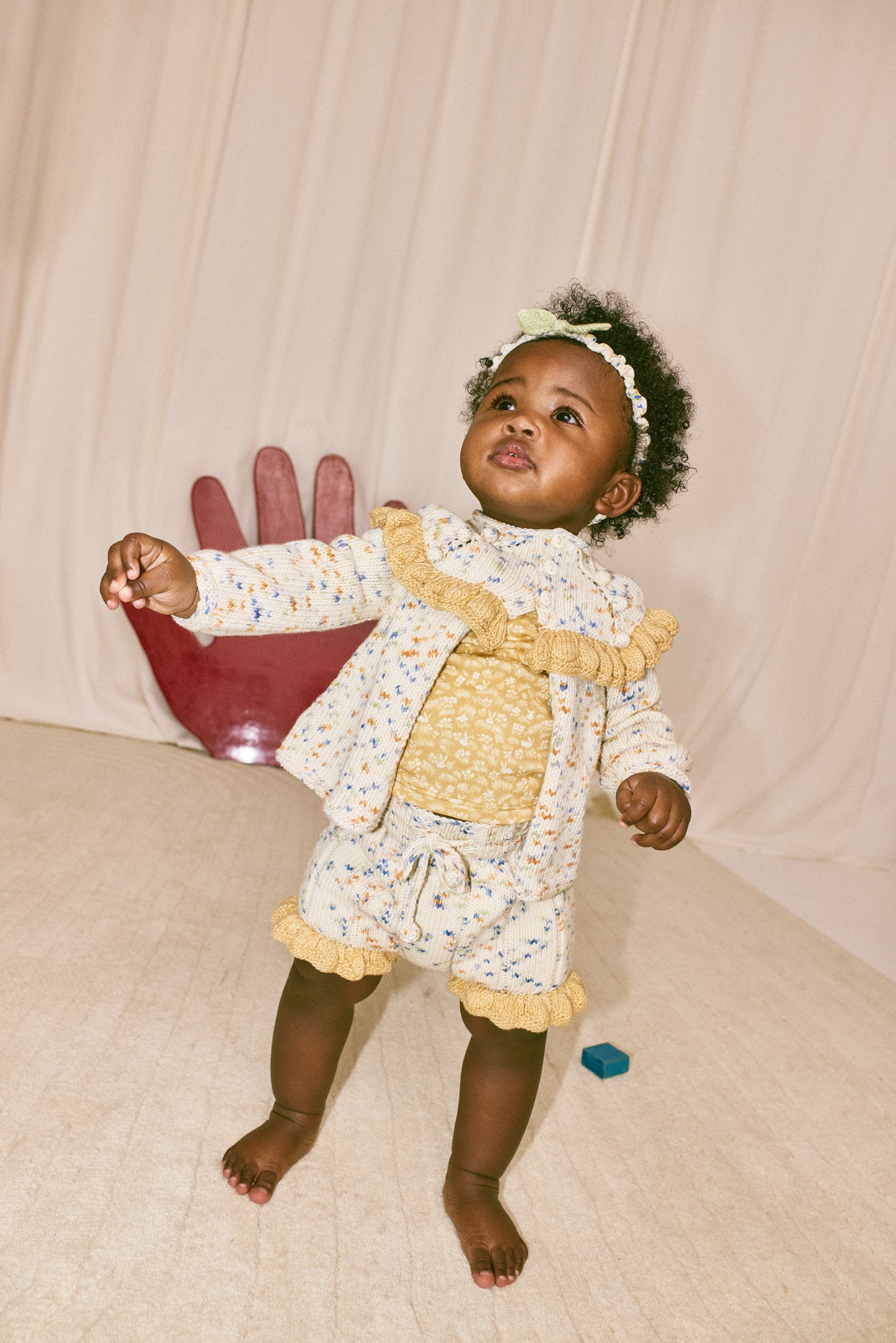 Baby Ruffle Cardigan