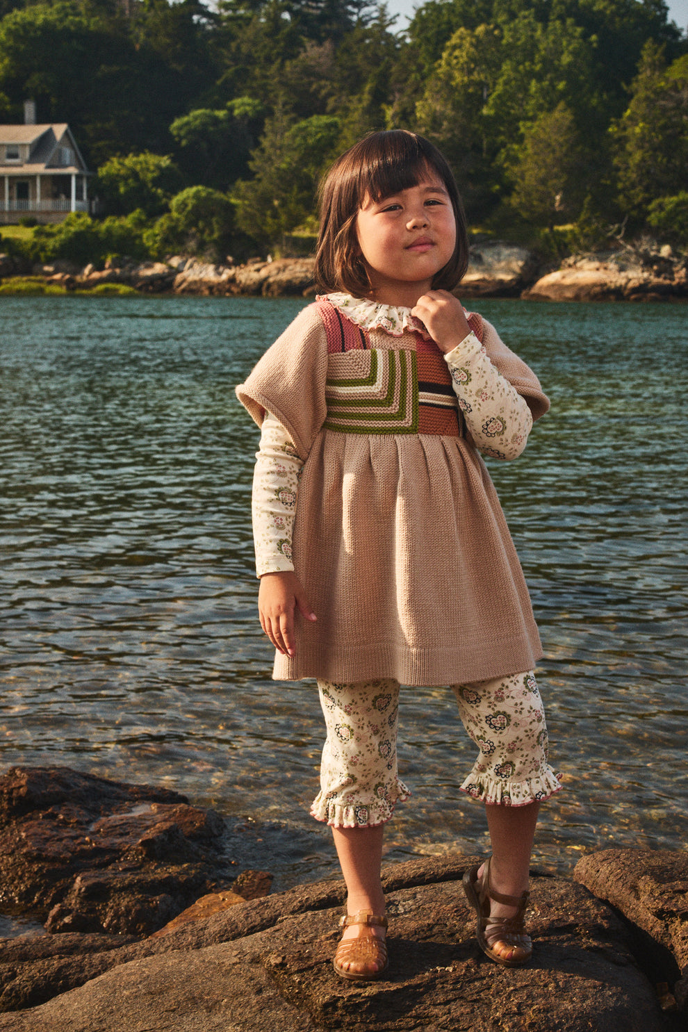 【Misha & Puff】Paloma Top - Ink Ribbon (25WI Drop1) main image 1