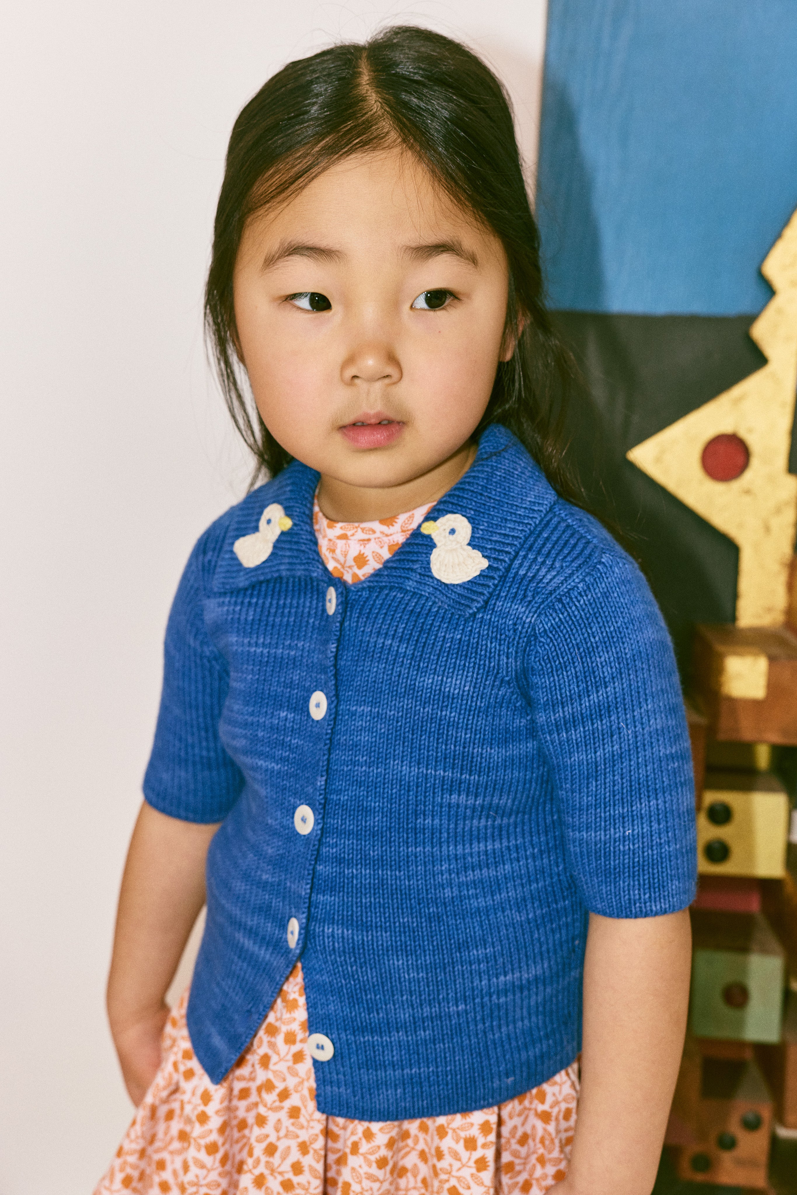 Duckling Cafe Cardigan – Misha & Puff