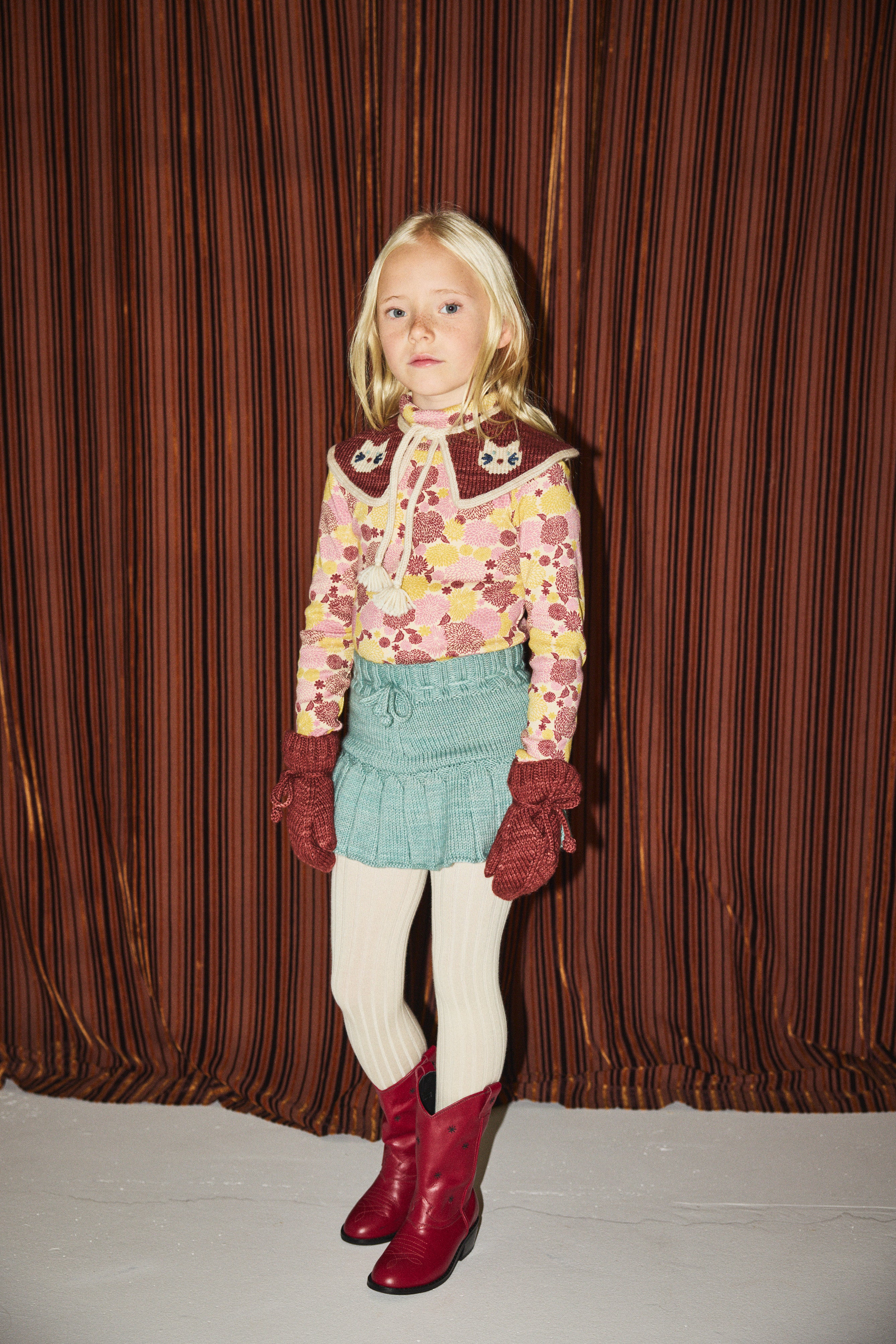 misha&puff■Skating Pond Skirt■4-5y Kids Skirt | Skirt For Girls | Misha & Puff