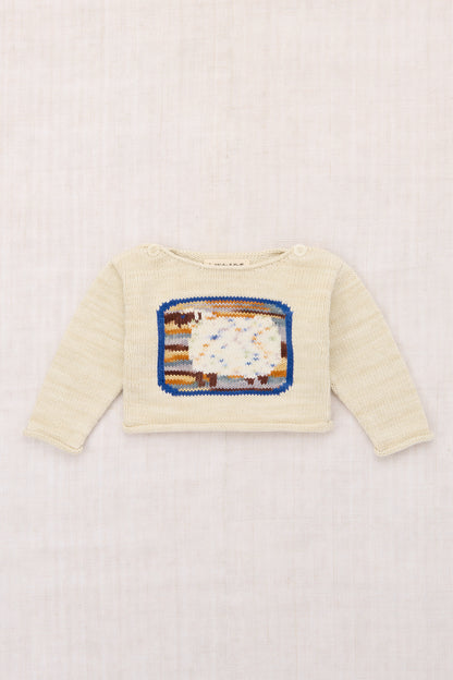 Baby Sheep Boatneck Sweater