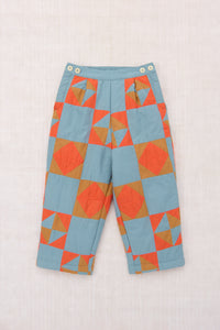 Tammy Quilted Patchwork Trousers