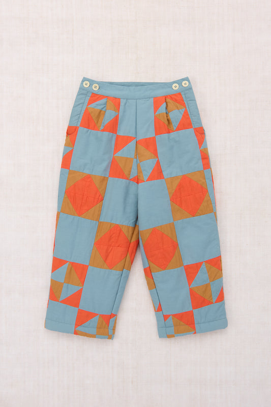 Tammy Quilted Patchwork Trousers