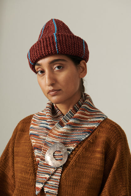 Woodstack Hat - Cranberry Marl