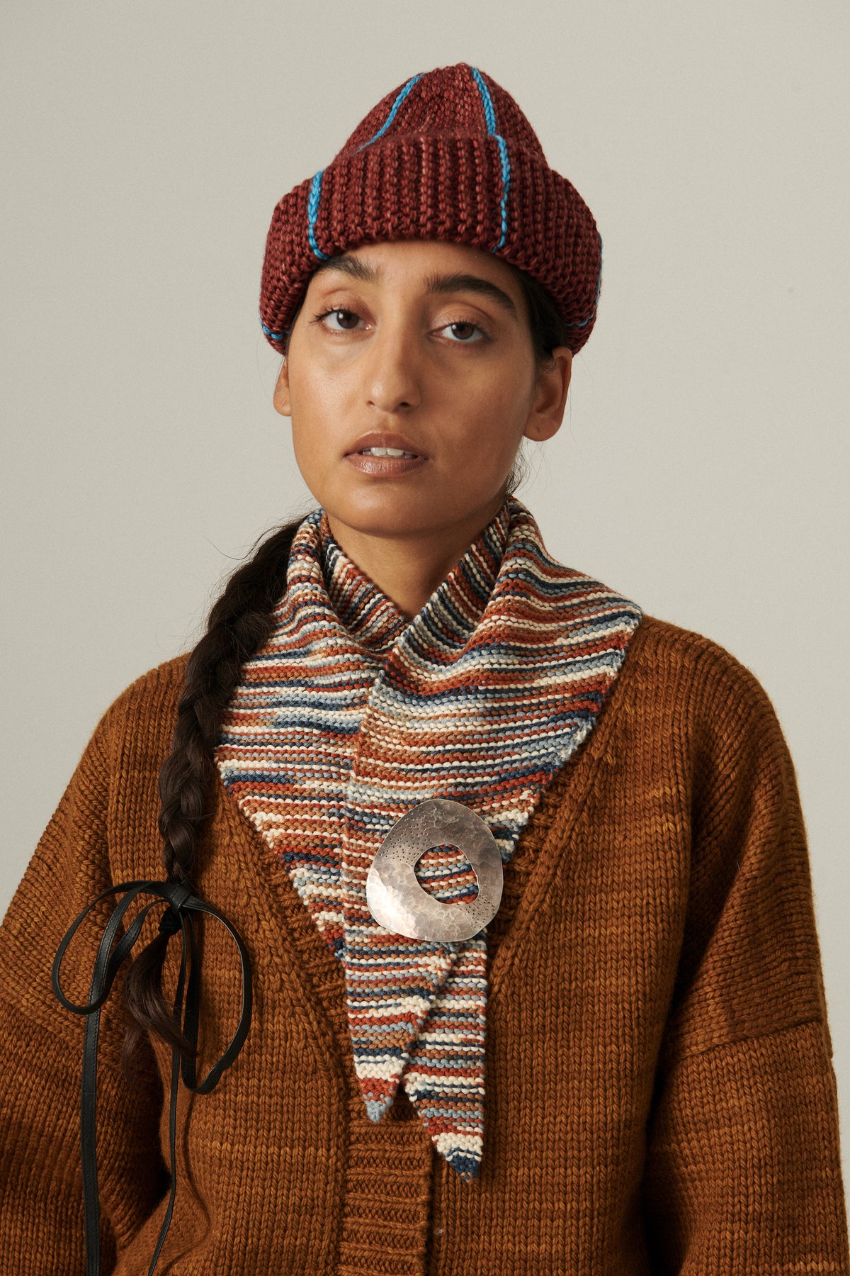 Woodstack Hat - Cranberry Marl