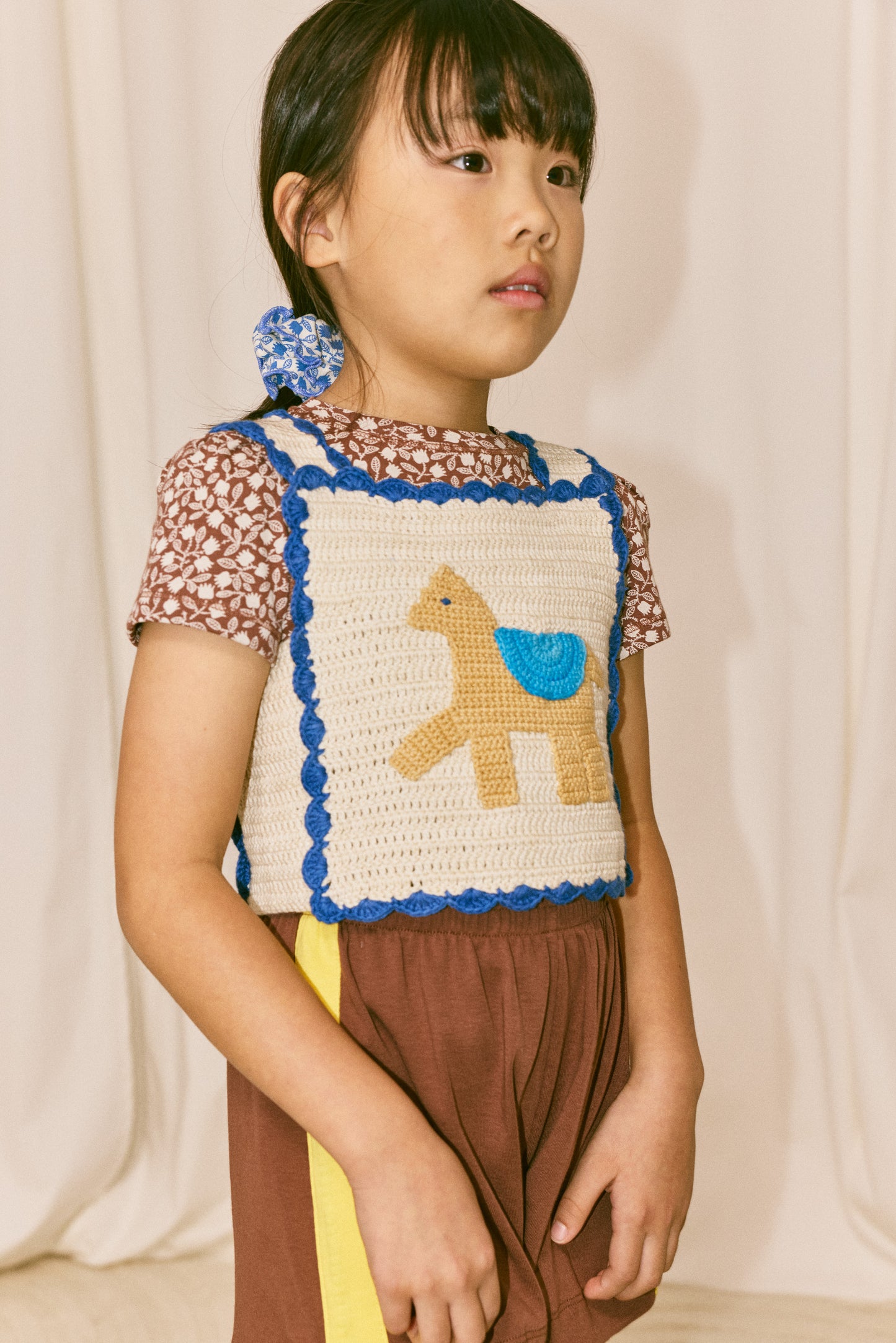 Crochet Horse Top