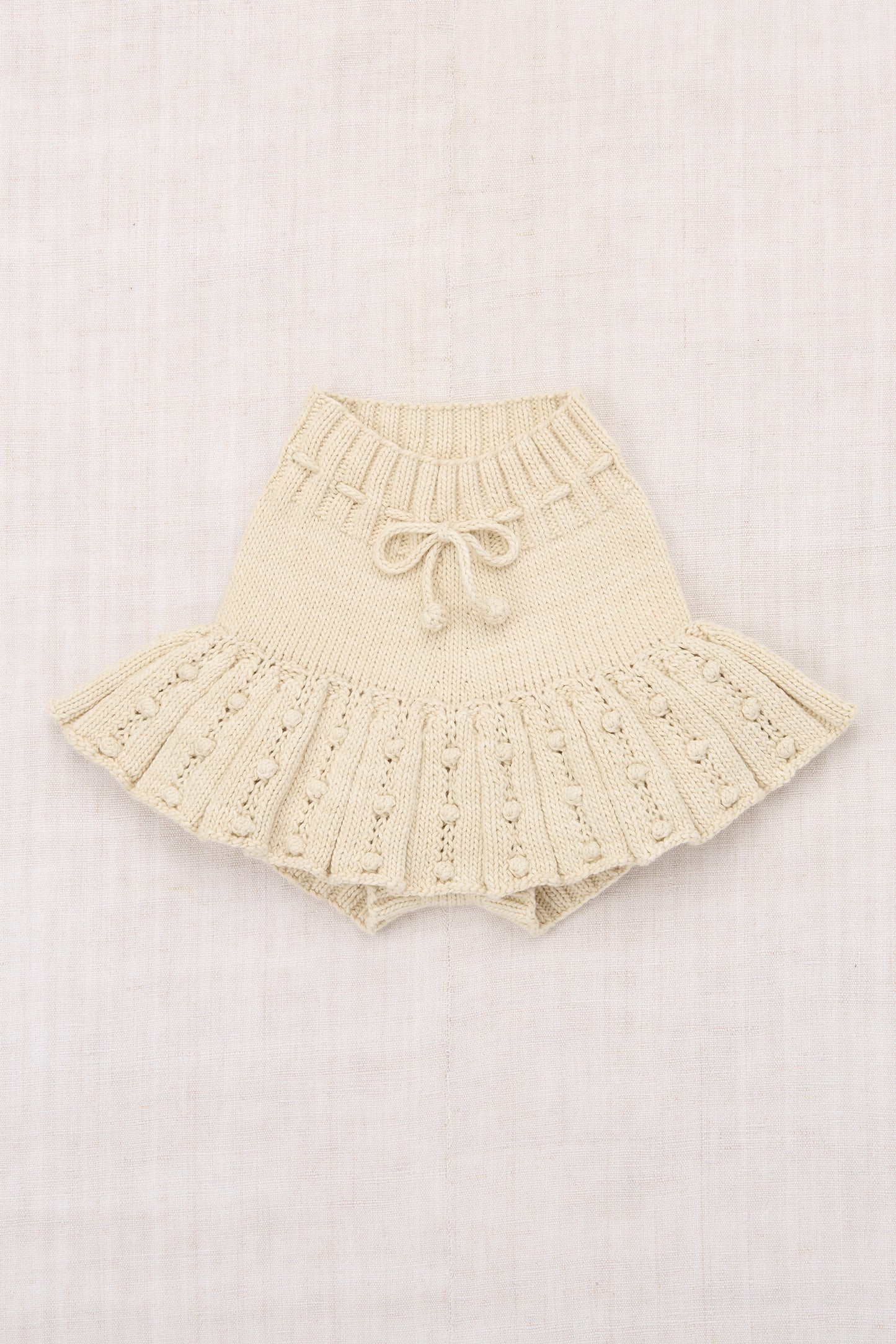Eyelet Popcorn Skating Skirt