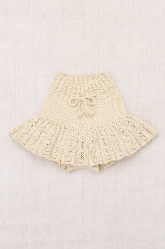 Eyelet Popcorn Skating Skirt