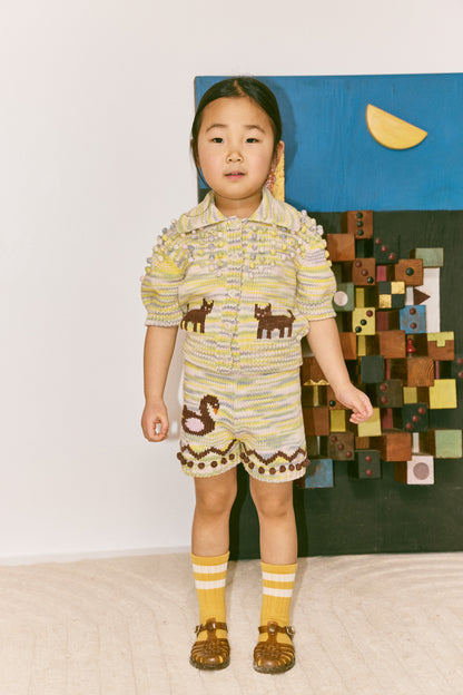 Swan Zig Zag Short