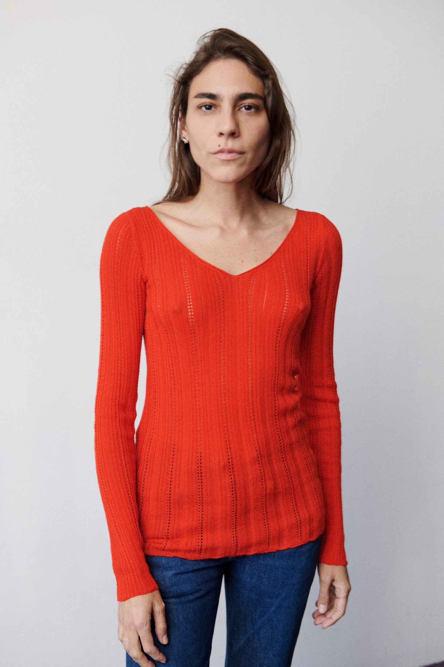 Fluted Lace Sinead Top