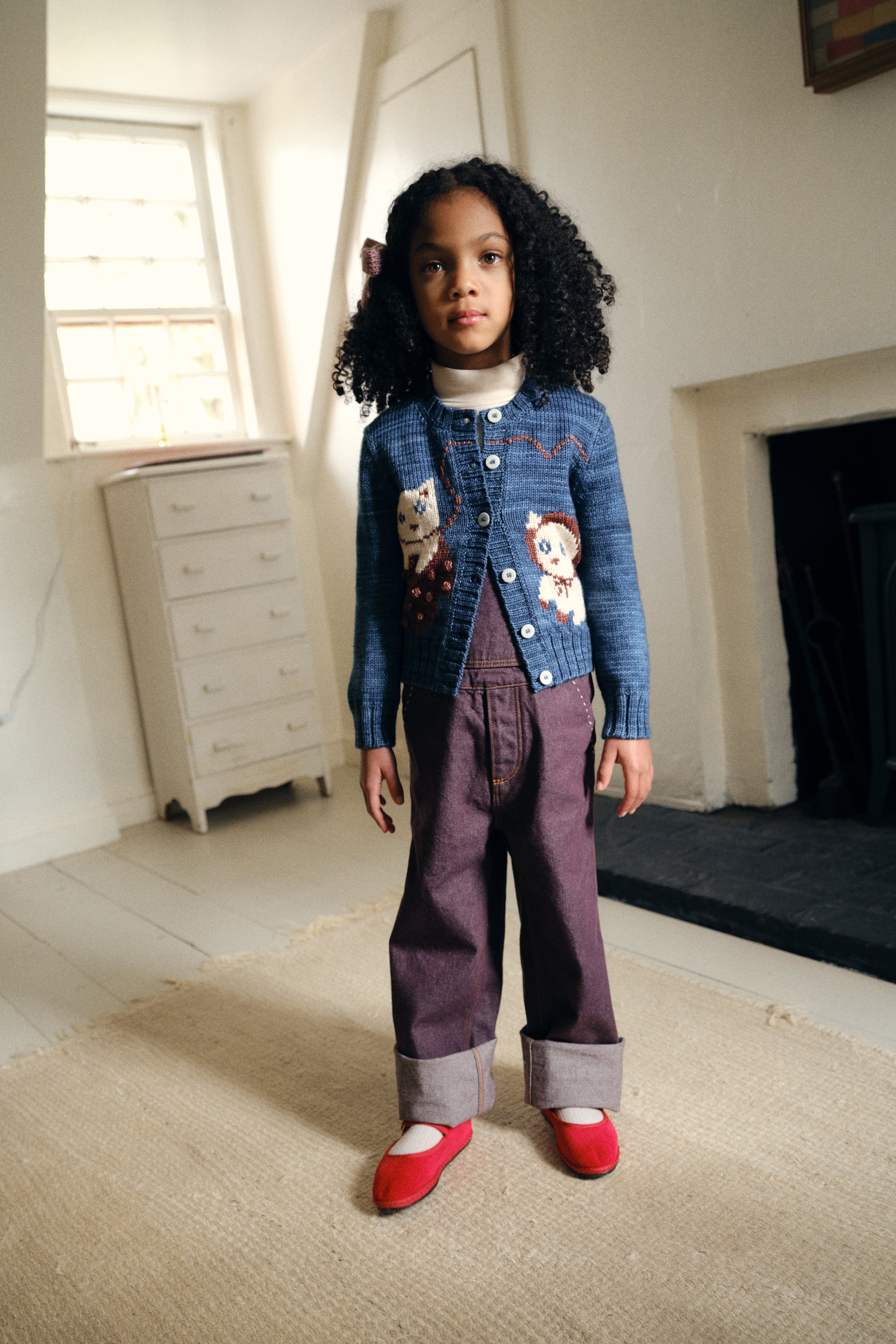 Three Little Kittens Cardigan – Misha & Puff