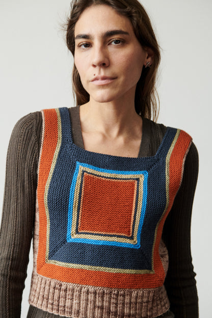 Log Cabin Vest