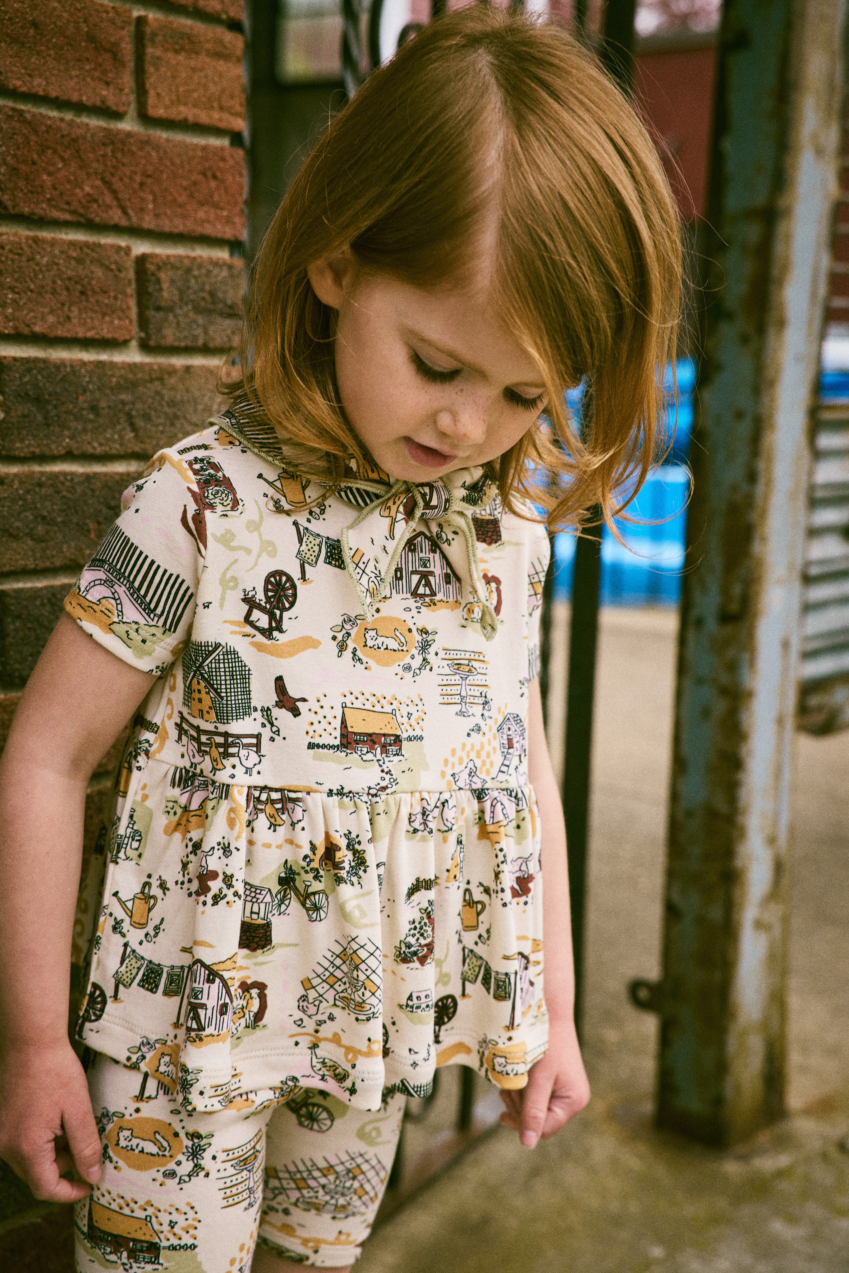 Scout Peplum Top – Misha & Puff