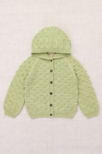 Hooded Popcorn Cardigan