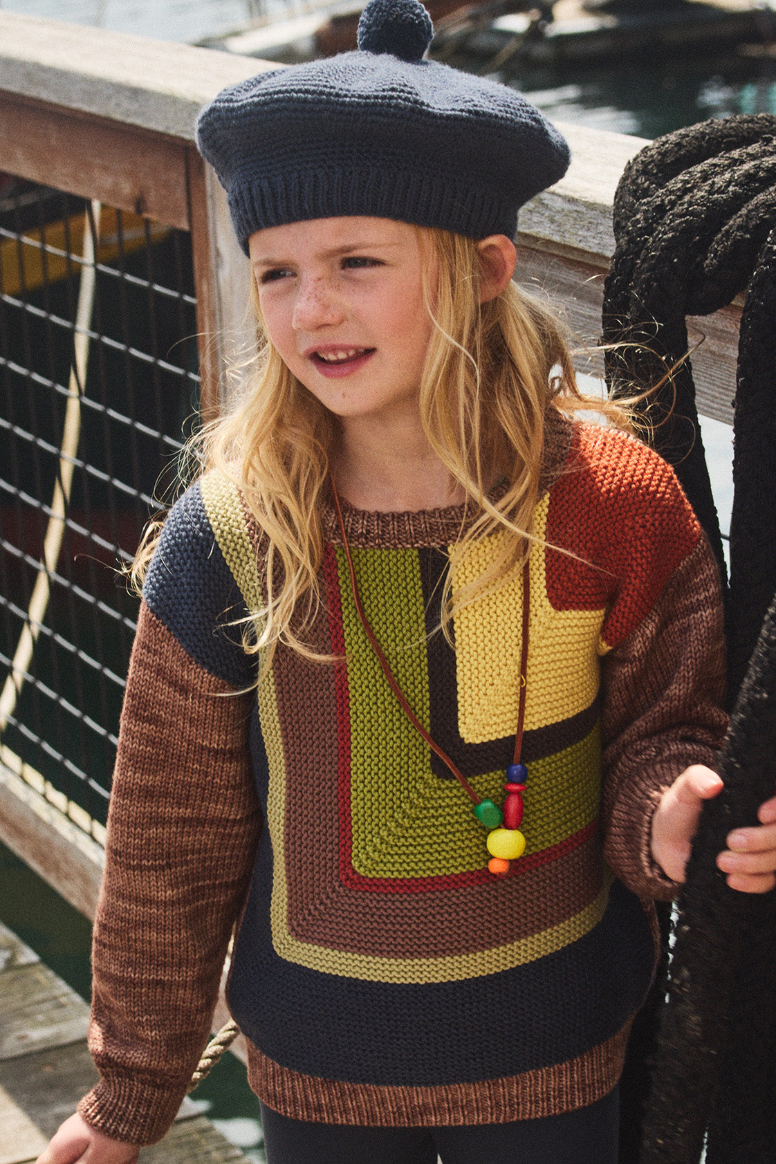 Big Mitered Square Sweater