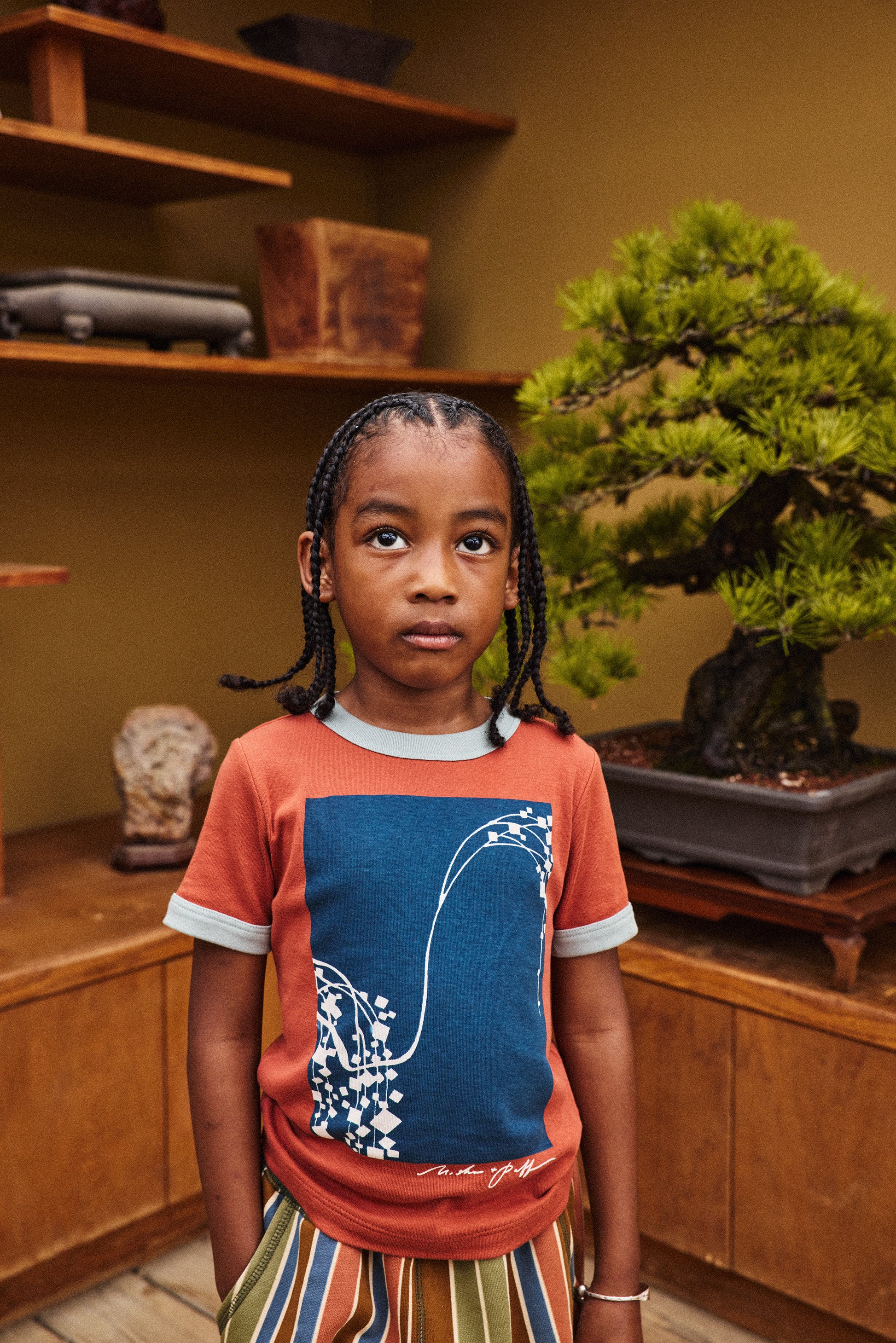 Yanagi Tree Ringer Tee - Sabi