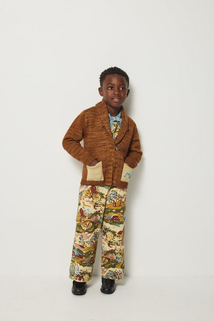 Yearling Shawl Collar Cardigan - Acorn