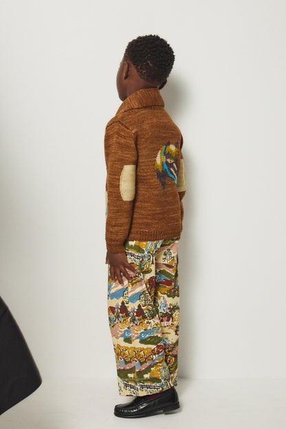 Yearling Shawl Collar Cardigan - Acorn