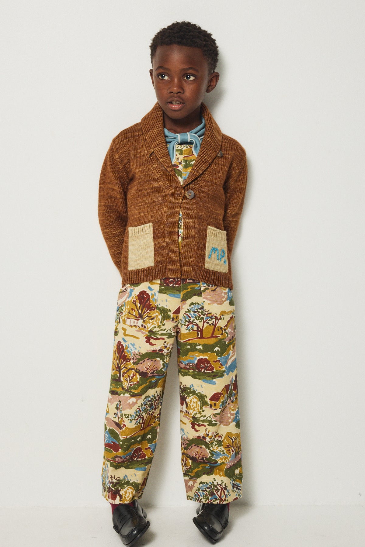 Yearling Shawl Collar Cardigan - Acorn