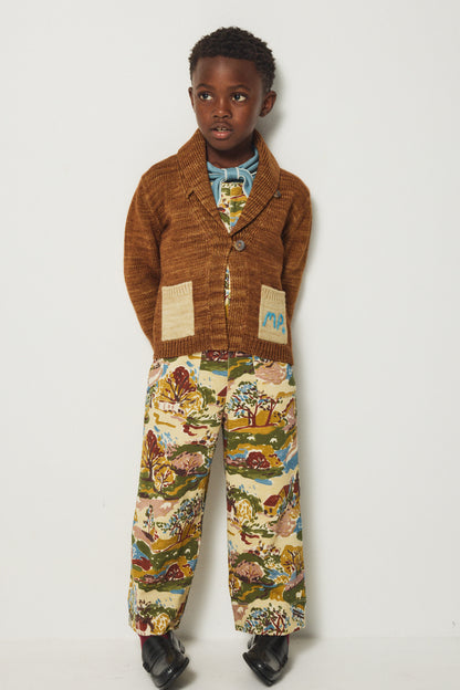 Yearling Shawl Collar Cardigan - Acorn