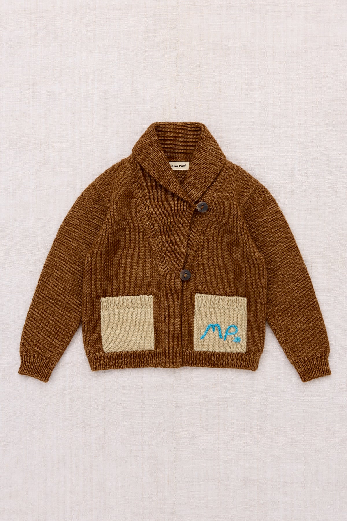 Yearling Shawl Collar Cardigan - Acorn