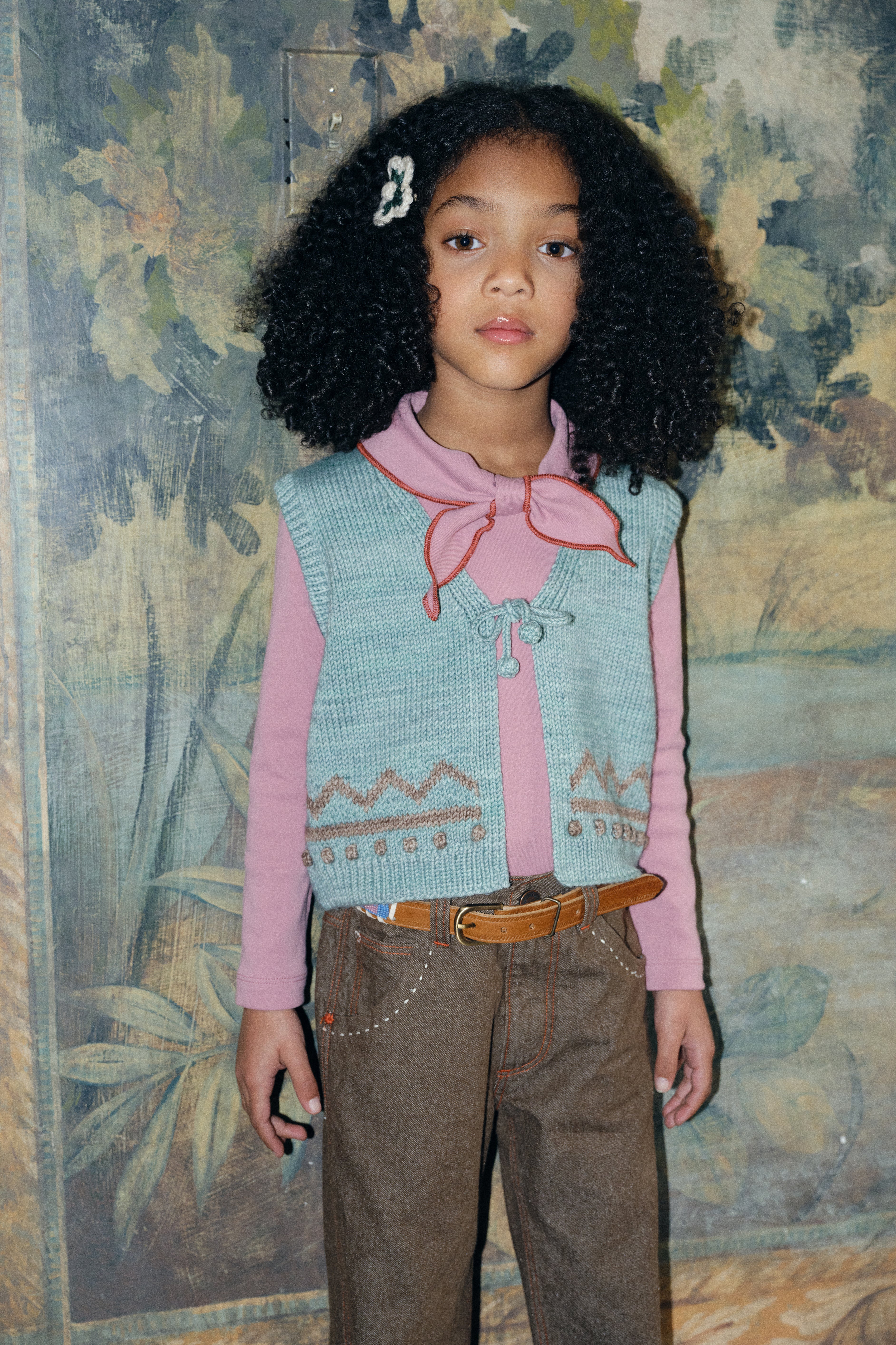 mishaandpuff 23aw ニットベスト Zig Zag Vest – Misha & Puff