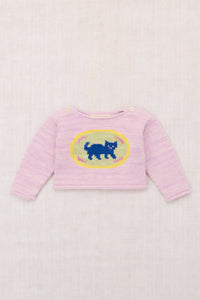 Baby Barn Cat Boatneck Sweater