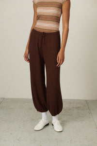 Yves Dance Pant - Dark Roast