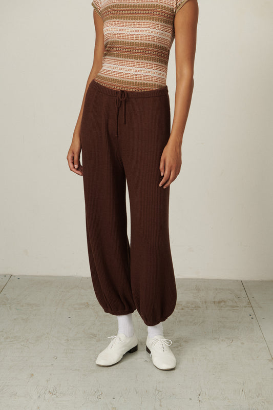 Yves Dance Pant - Dark Roast