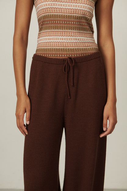 Yves Dance Pant - Dark Roast