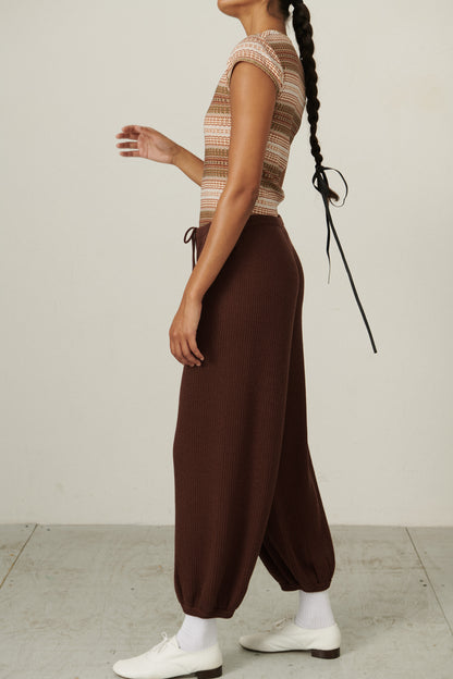 Yves Dance Pant - Dark Roast