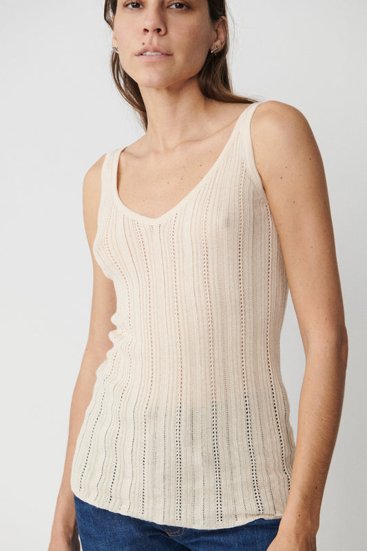 Fluted Lace Anjes Cami