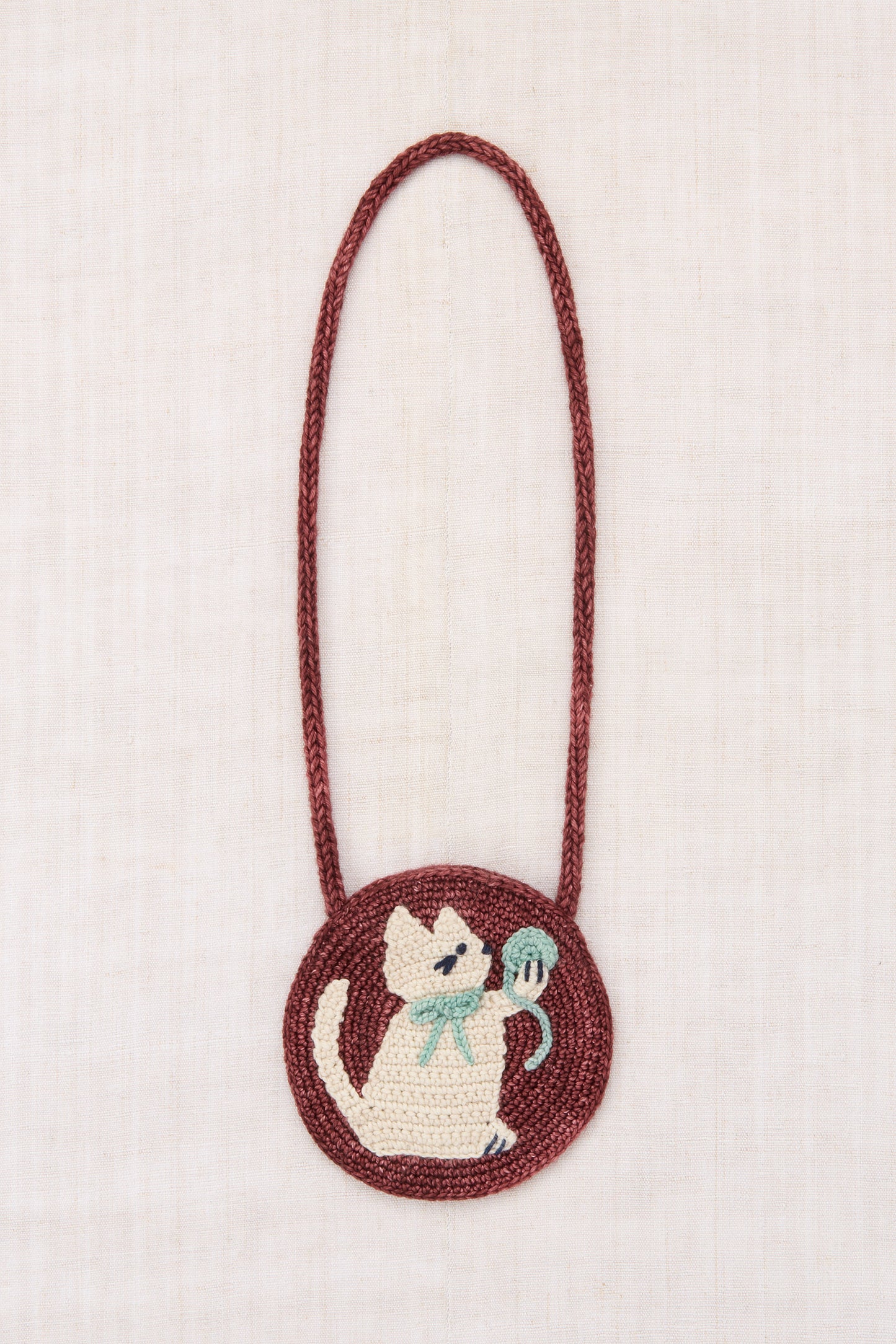 Meadow Yarn Cat Circle Bag