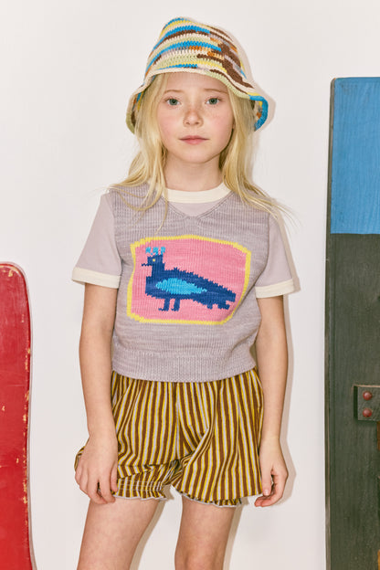 Peacock Box Vest