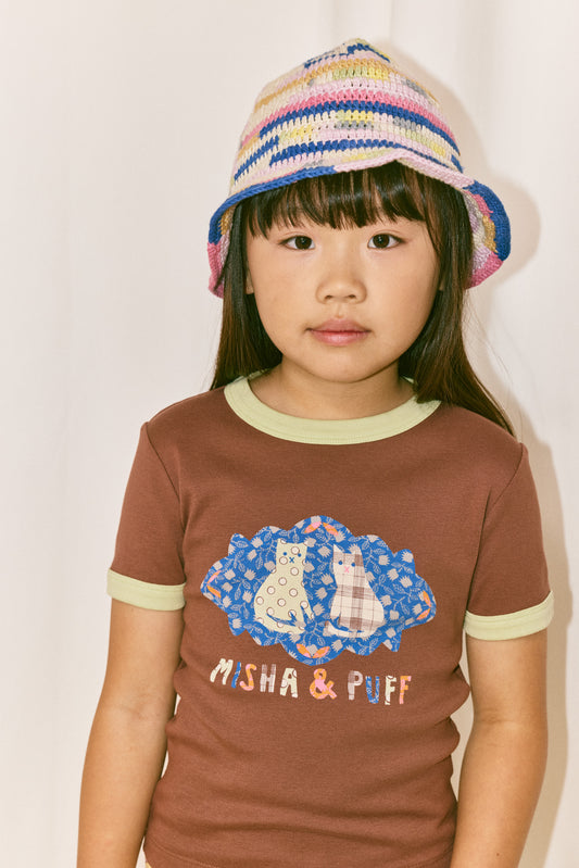 Barn Cats Collage Ringer Tee