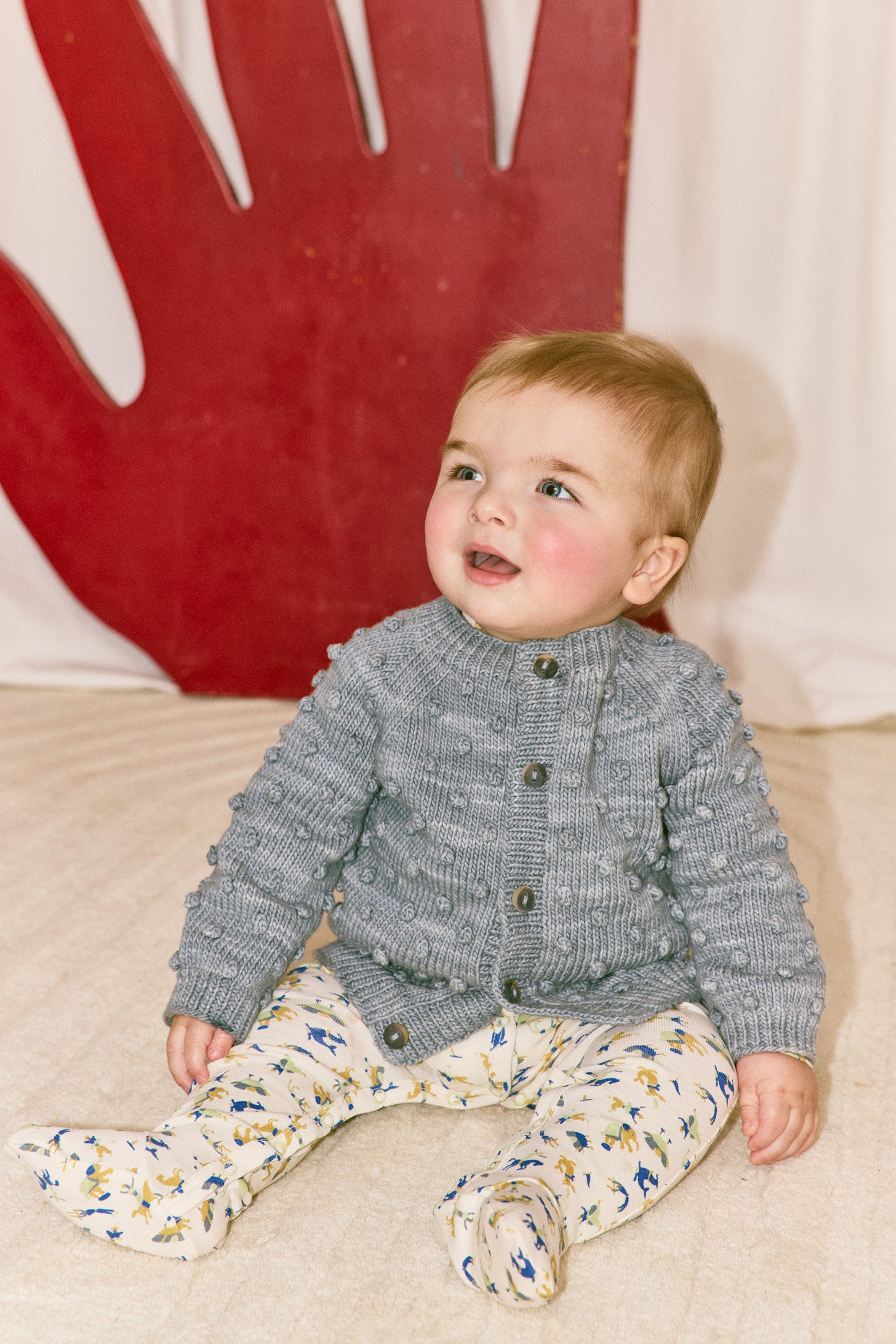 Baby Popcorn Cardigan