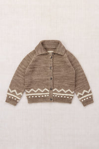 Zig Zag Cardigan - Brut