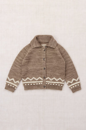 Zig Zag Cardigan - Brut