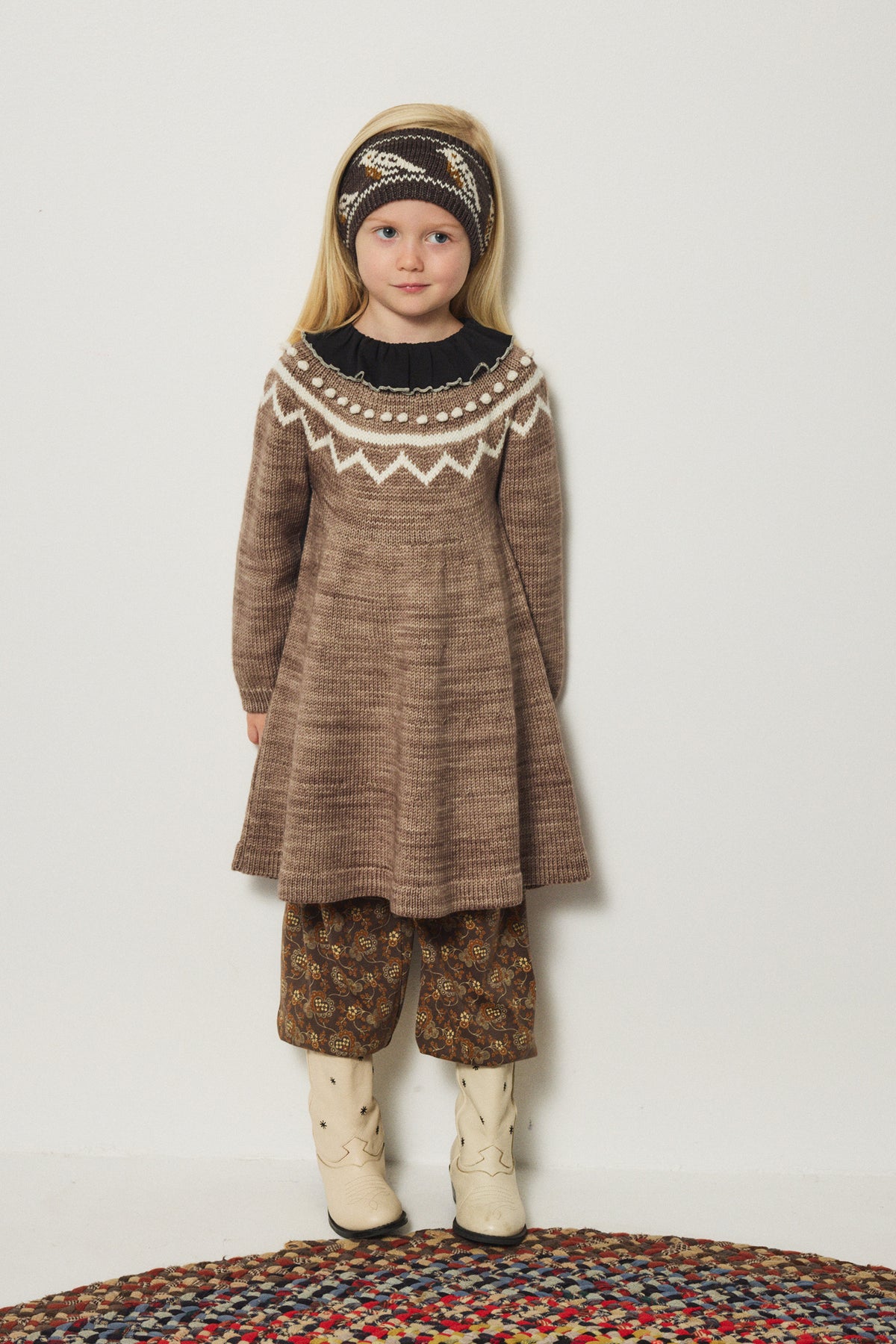 Zig Zag Dress - Brut