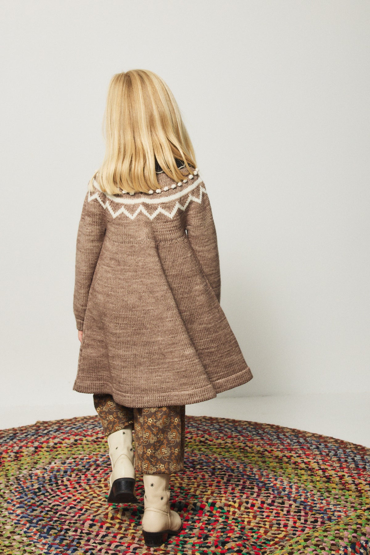 Zig Zag Dress - Brut