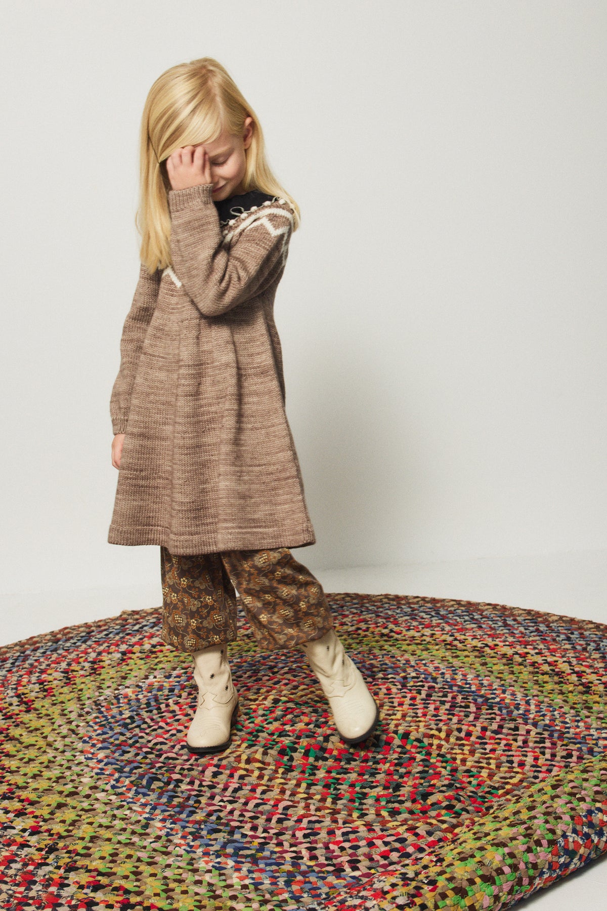 Zig Zag Dress - Brut