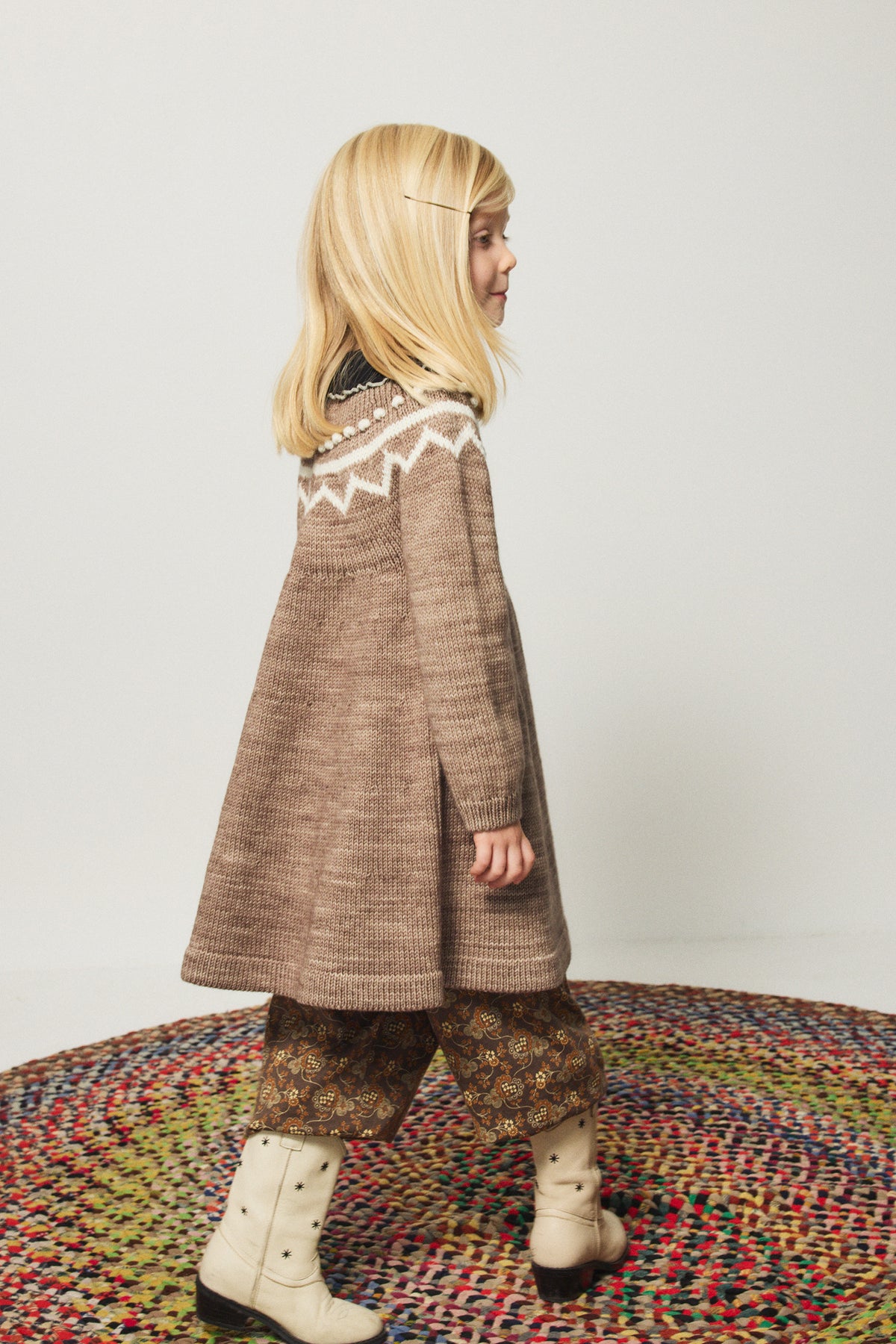 Zig Zag Dress - Brut