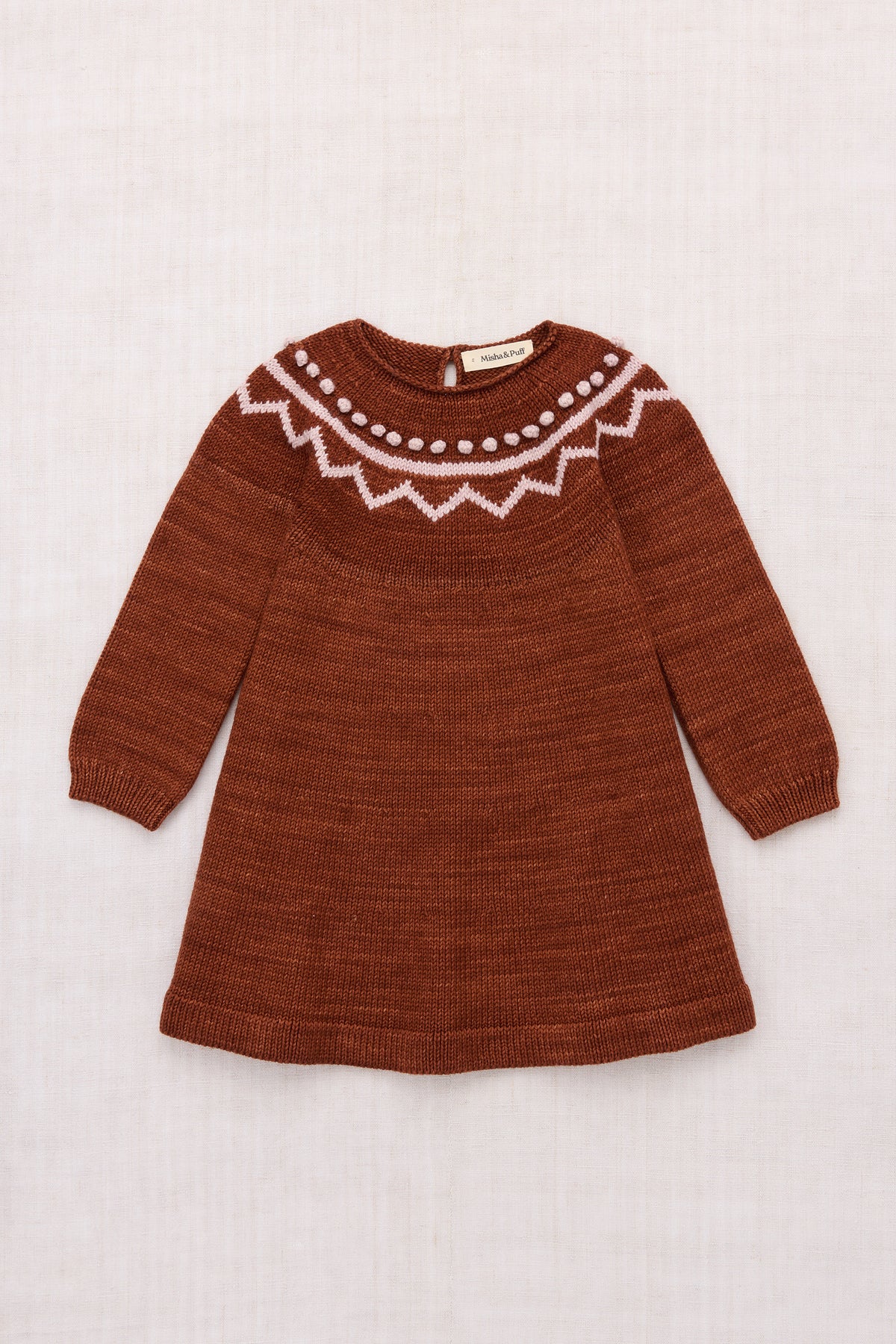 Zig Zag Dress - Cedar