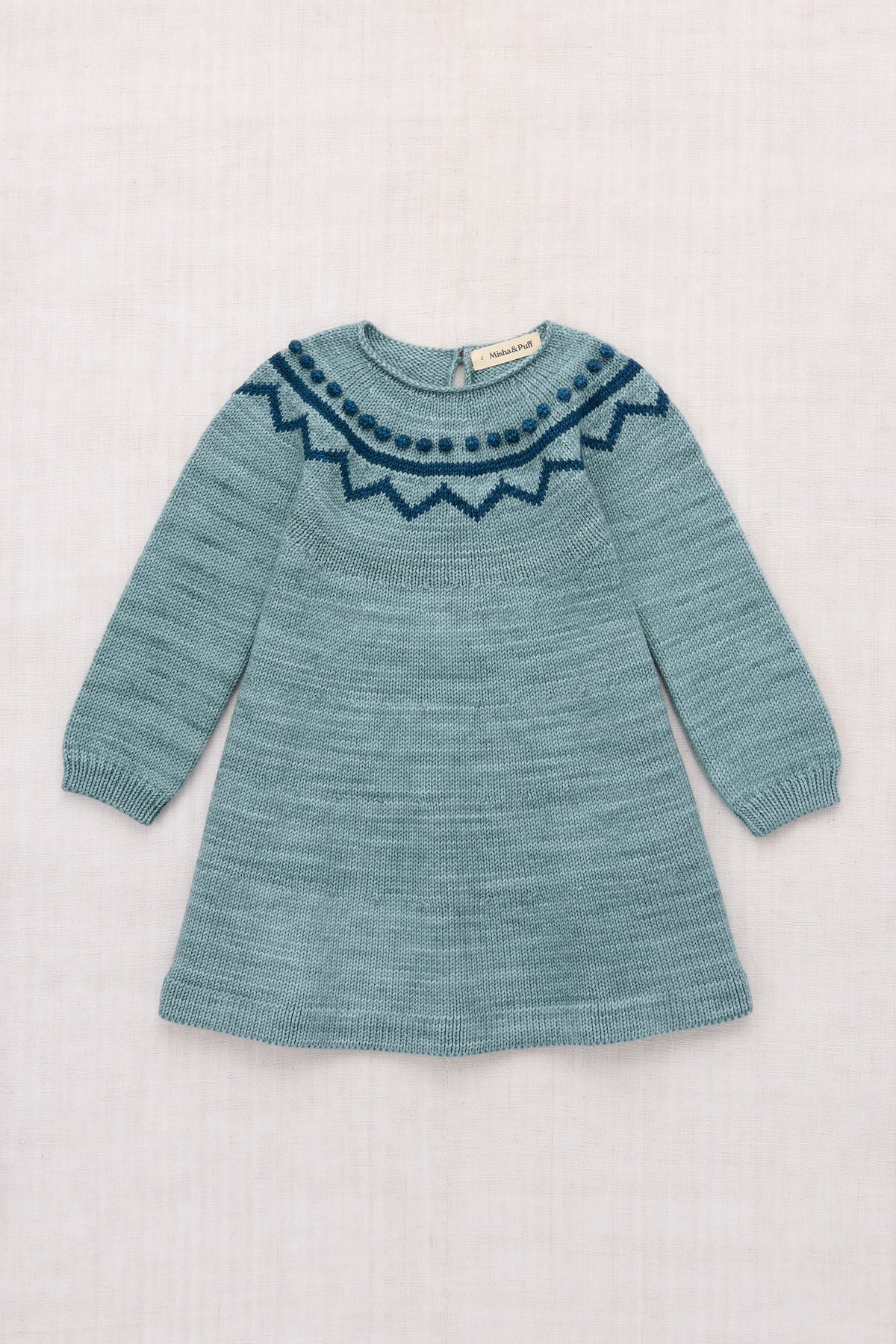 Zig Zag Dress - Slate