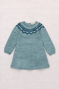 Zig Zag Dress - Slate