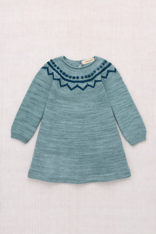 Zig Zag Dress - Slate