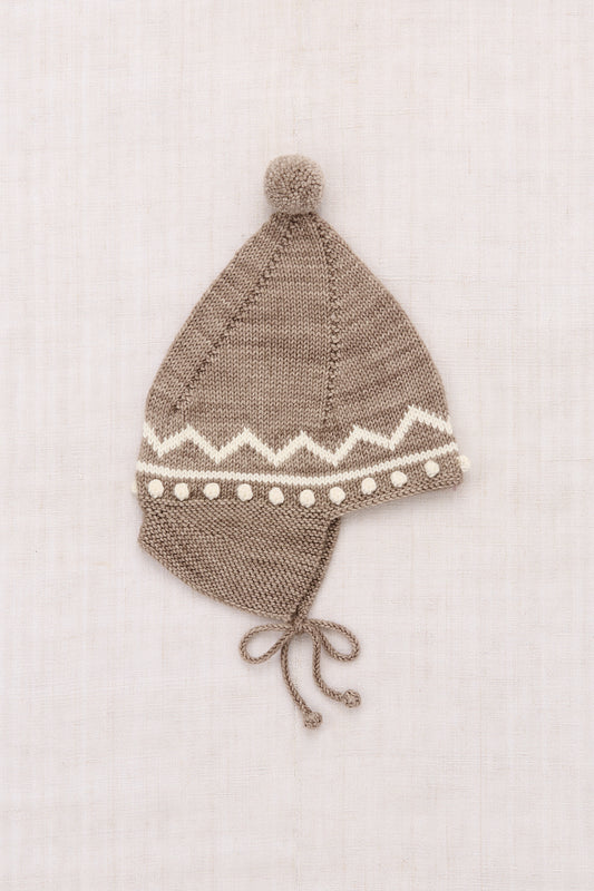 Zig Zag Pointy Peak Hat - Brut