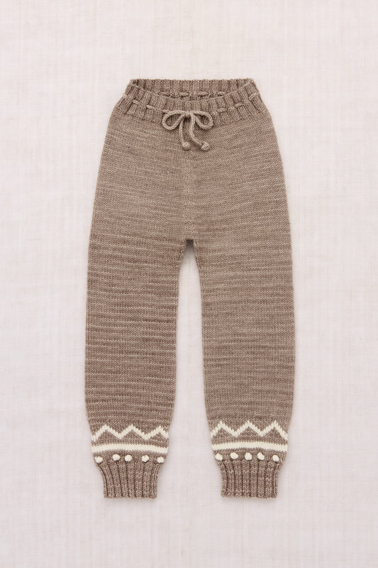 Zig Zag Snowy Day Legging - Brut