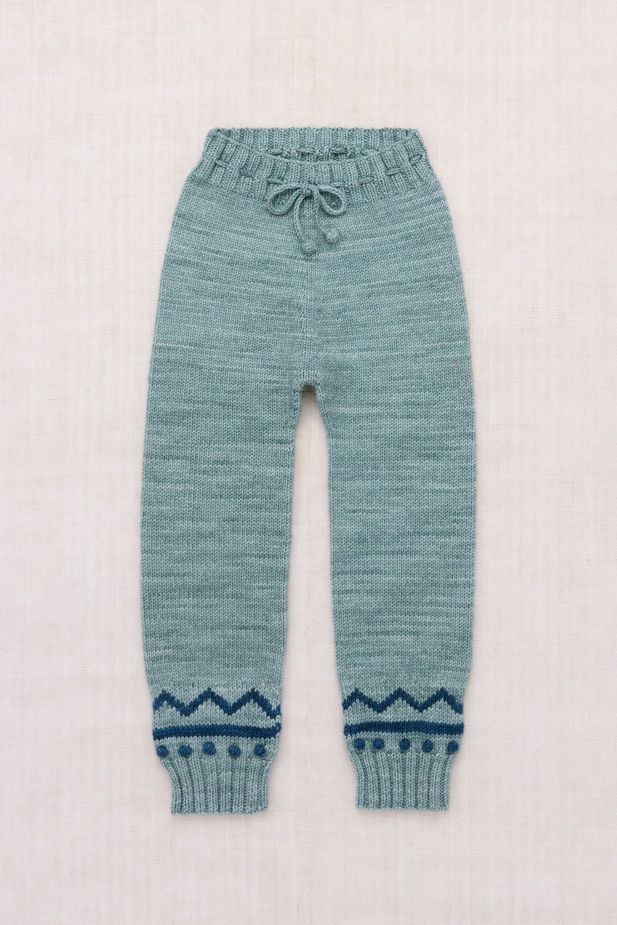 Zig Zag Snowy Day Legging - Slate